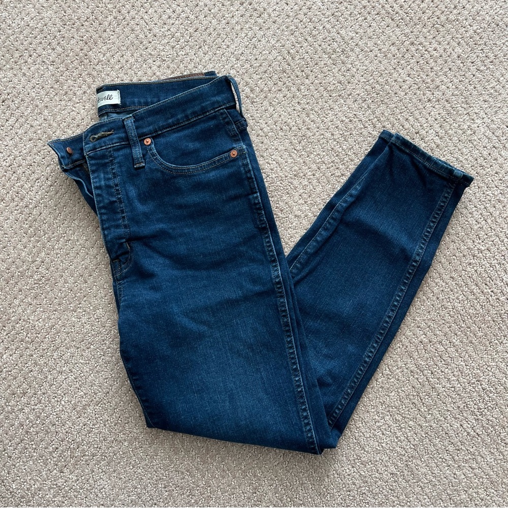 Size 29P Madewell 10 inch High Rise Skinny Jeans